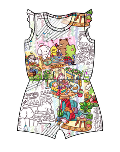 Cutesy Colouring Ivy Summer Romper