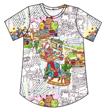 Load image into Gallery viewer, Cutesy Colouring Ladies&#39; Relaxed Tee