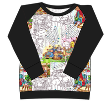 Load image into Gallery viewer, Cutesy Colouring Ladies&#39; Classic Crewneck