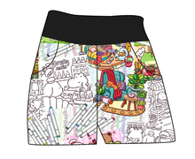Load image into Gallery viewer, Cutesy Colouring Ladies&#39; Joggers and Jogger Shorts