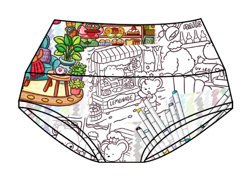 Cutesy Colouring Ladies' Underwear