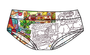 Cutesy Colouring Ladies' Underwear