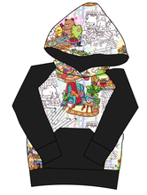 Load image into Gallery viewer, Cutesy Colouring Mens&#39; Hoodie