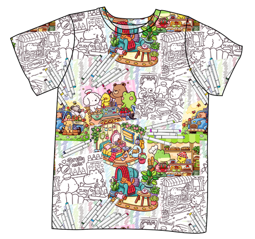 Cutesy Colouring Mens' Tee