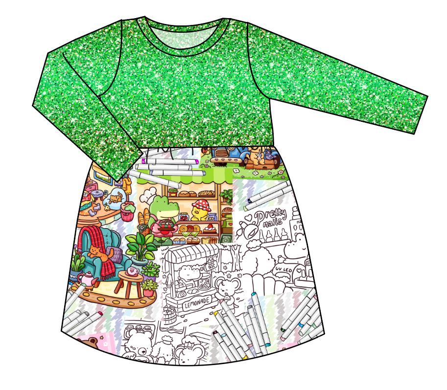 Cutesy Colouring Play Dress