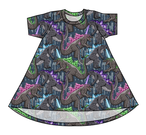 Atomic Monster Basic T-Shirt Dress