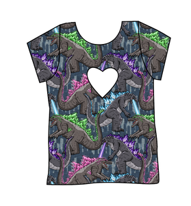 Atomic Monster Cambria Heart Back Tee