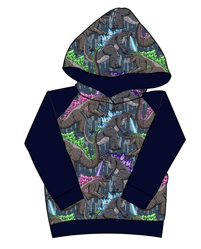 Atomic Monster Classic Hoodie (or Crewneck)