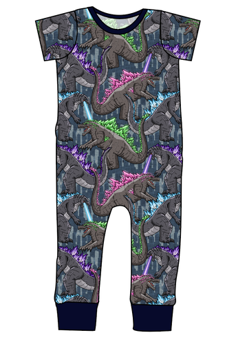 Atomic Monster Emmett Pants And Shorts T-Shirt Romper