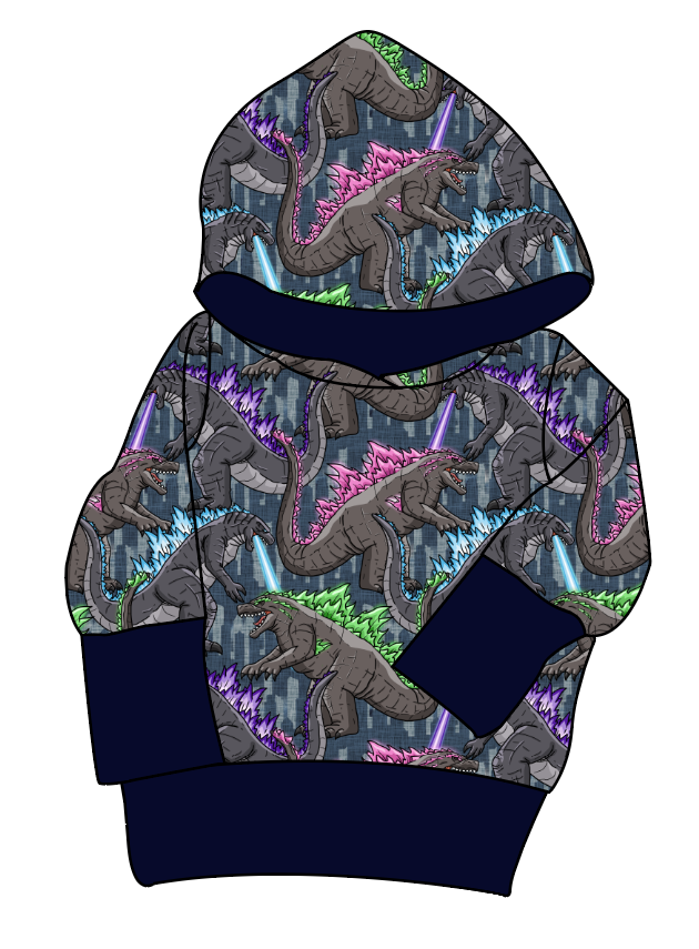 Atomic Monster Grow With Me Hoodie (or Crewneck)