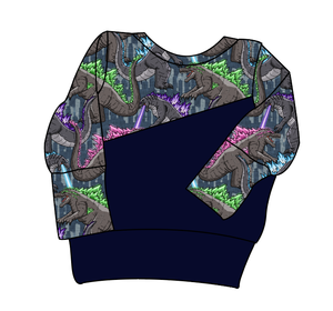 Atomic Monster Grow With Me Hoodie (or Crewneck)