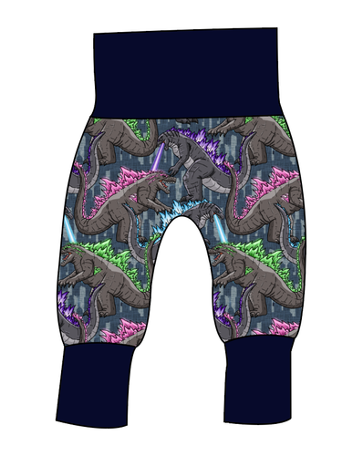 Atomic Monster Grow With Me Pants And Shorts
