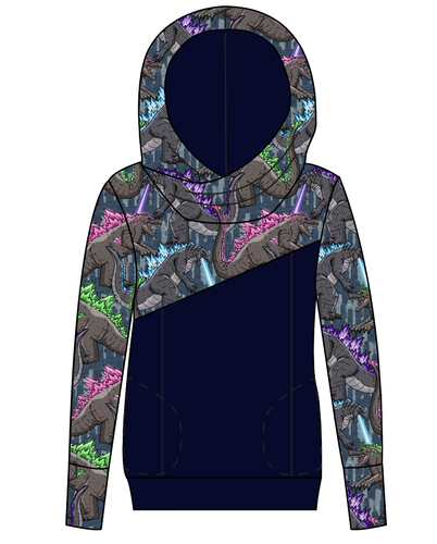 Atomic Monster Ladies Hoodie