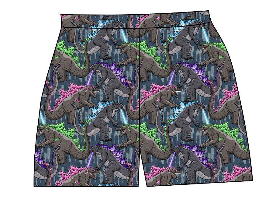 Atomic Monster Ladies' Lounge Shorts