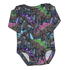 Atomic Monster Lap Neck Bodysuit
