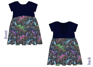 Atomic Monster Low Back Dress