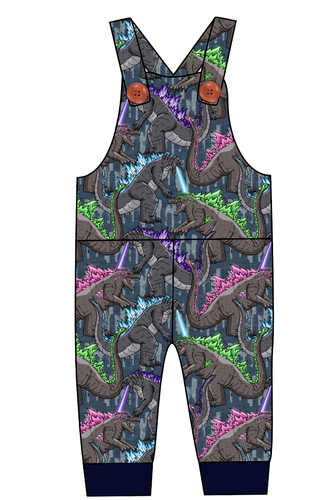 Atomic Monster Overalls and Shortalls