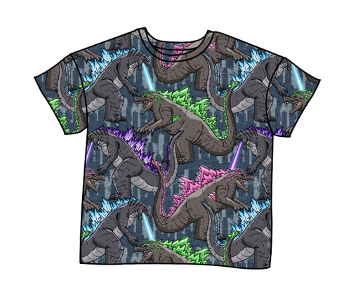 Atomic Monster Oversized Tee