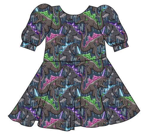 Atomic Monster Prairie Dress