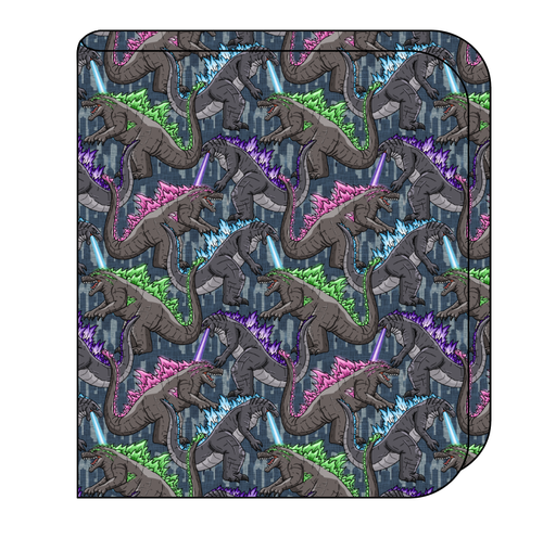 Atomic Monster Swaddle Blanket
