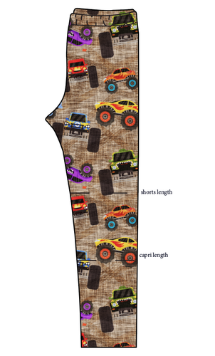 Monster Trucks Basic Leggings