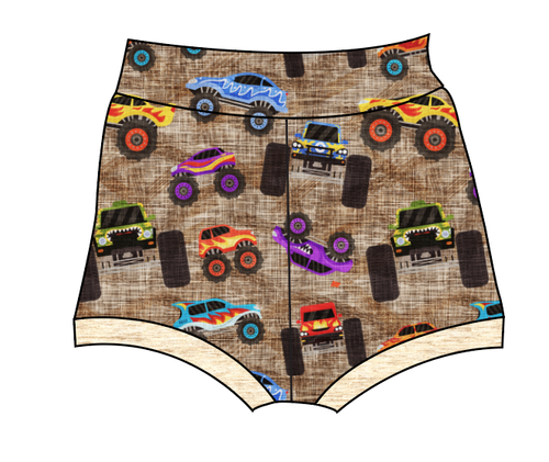 Monster Trucks Bummies