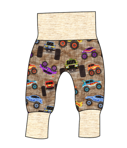 Monster Trucks Grow With Me Pants And Shorts