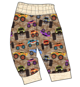 Monster Trucks Ladies' Joggers and Jogger Shorts