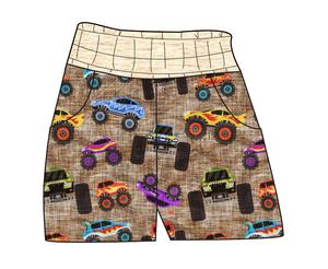 Monster Trucks Ladies' Joggers and Jogger Shorts