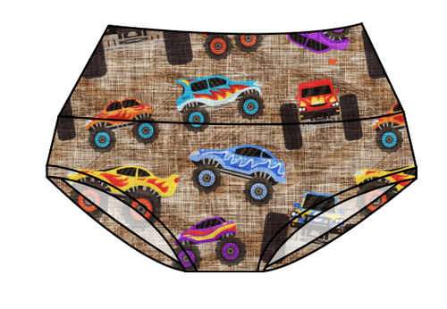 Monster Trucks Ladies' Underwear