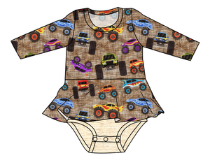 Monster Trucks Peplum Top