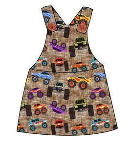 Monster Trucks Skirt-Alls