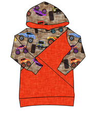 Load image into Gallery viewer, Monster Trucks Classic Hoodie (or Crewneck)