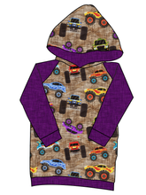 Load image into Gallery viewer, Monster Trucks Classic Hoodie (or Crewneck)