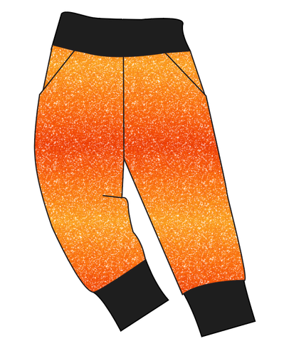 Showgirl Glitter Basic Joggers And Jogger Shorts