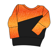 Load image into Gallery viewer, Showgirl Glitter Grow With Me Hoodie (or Crewneck)