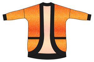 Showgirl Glitter Kids Cocoon Cardigan