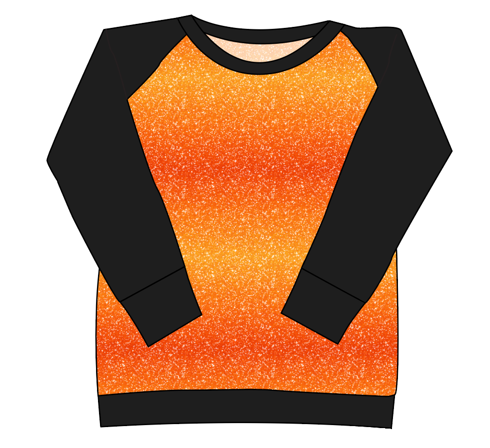 Showgirl Glitter Ladies' Classic Crewneck
