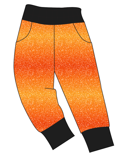 Showgirl Glitter Ladies' Joggers and Jogger Shorts