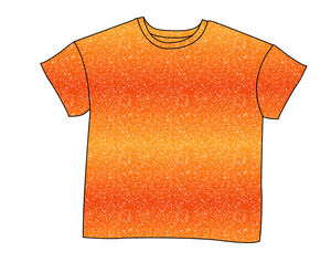 Showgirl Glitter Ladies' Oversized Tee