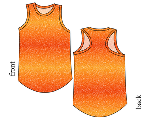 Showgirl Glitter Ladies' Summer Tank