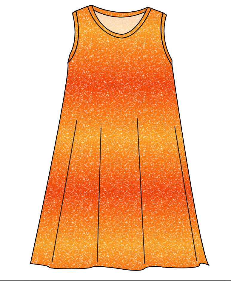 Showgirl Glitter Ladies' Swing Dress