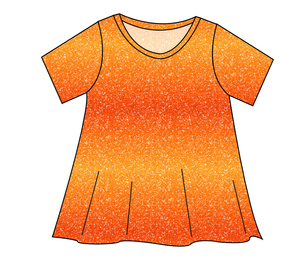 Showgirl Glitter Ladies' Swing Tee