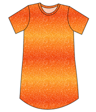 Load image into Gallery viewer, Showgirl Glitter Ladies&#39; T-Shirt Dress