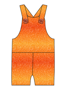 Showgirl Glitter Overalls and Shortalls