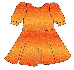 Showgirl Glitter Prairie Dress