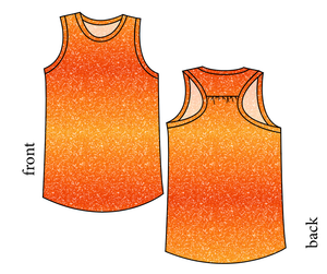 Showgirl Glitter Summer Tank