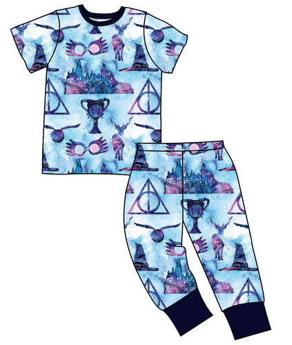 Midnight At Hogwarts Basic Loungewear Set