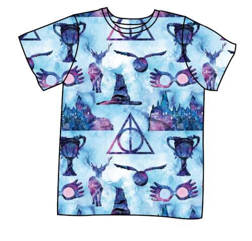 Midnight At Hogwarts Basic Tee and Tank