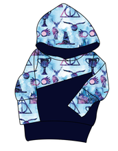 Load image into Gallery viewer, Midnight At Hogwarts Grow With Me Hoodie (or Crewneck)